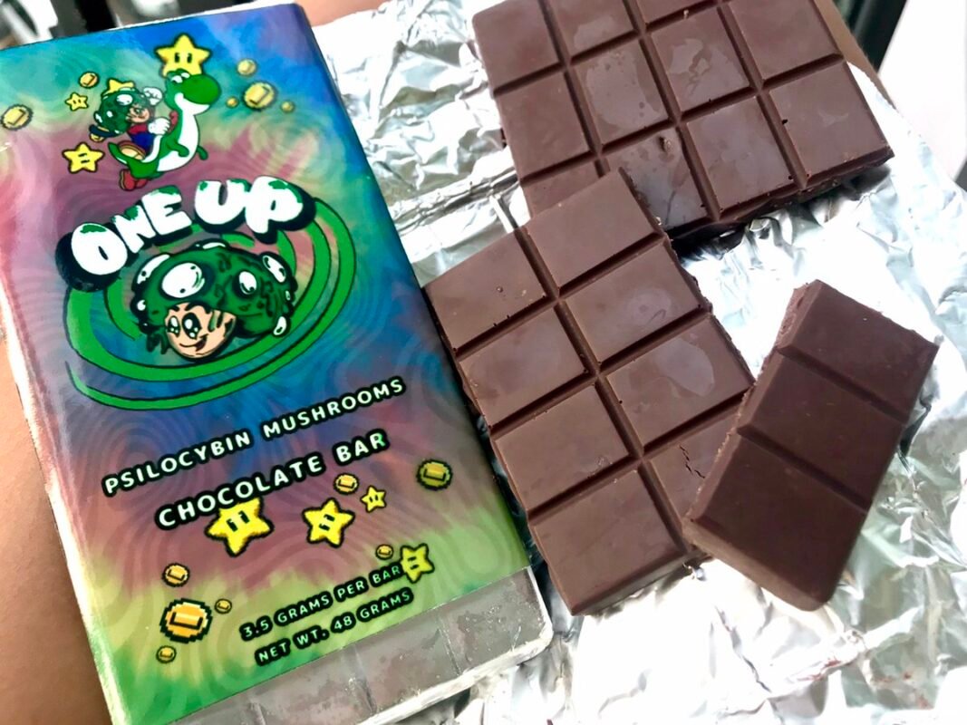 Buy mushroom chocolate bar Europe